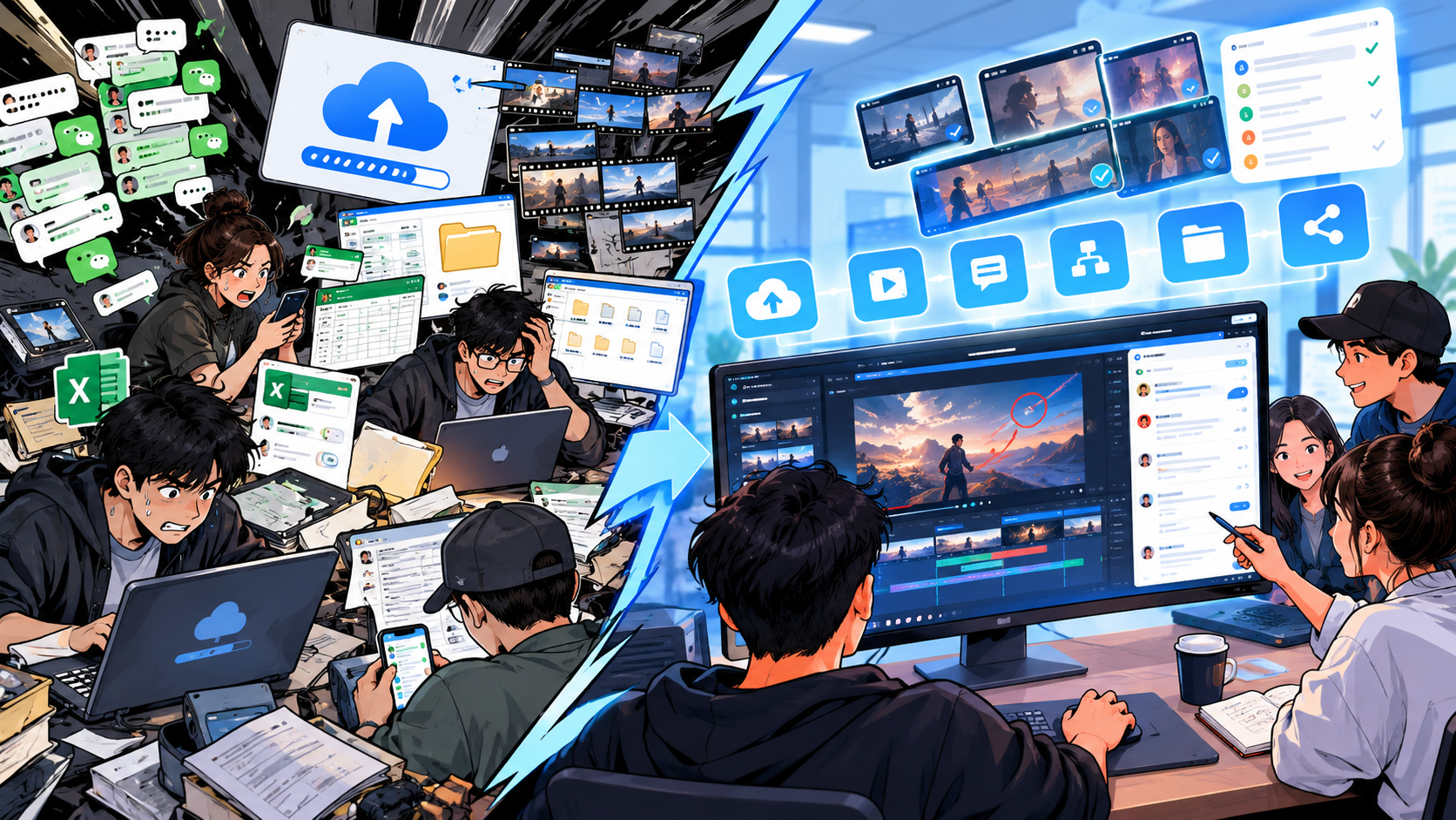 还没用在线审片工具的短剧团队不多了：他们正彻底告别网盘